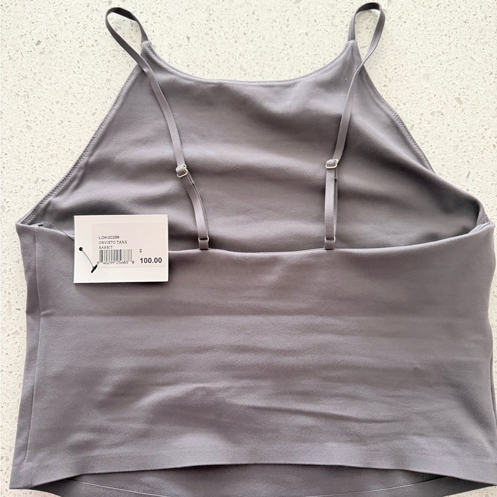 Le Ore by Bandier Orvieto Tank Rabbit Size Small NWT Brand New Retail Tag $100